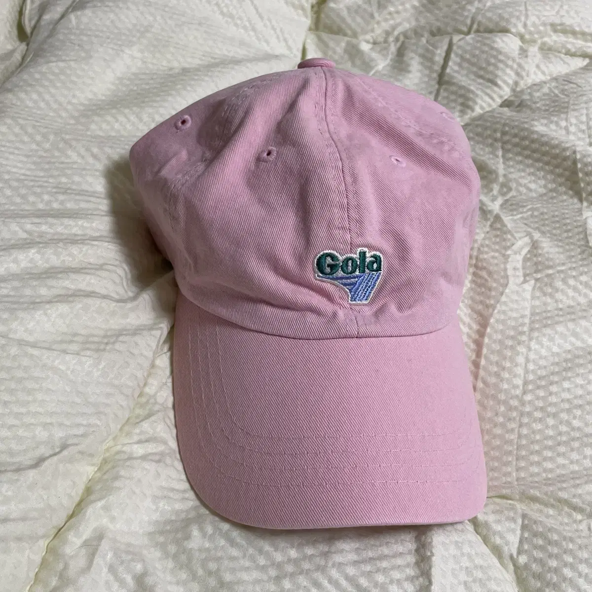 골라 볼캡 모자 핑크 gola TWILL BALLCAP 캡모자